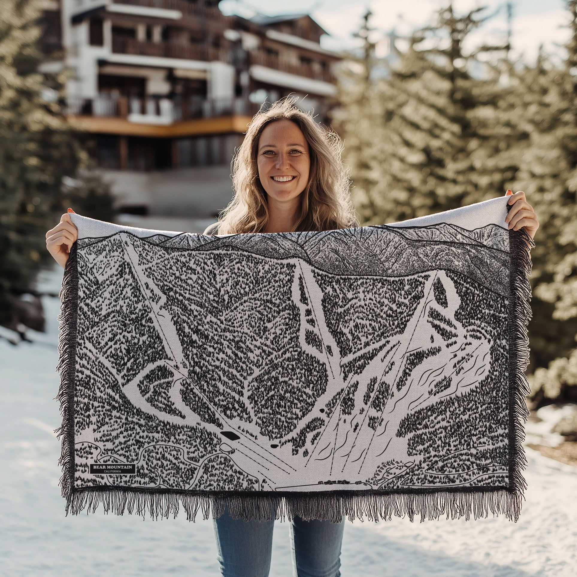 California Mountains Blanket California Mountains Blanket