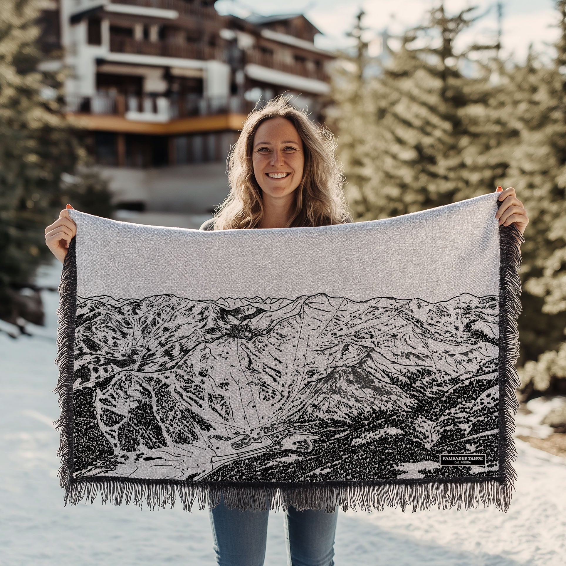 California Mountains Blanket California Mountains Blanket