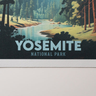 Yosemite National Park Felt Banner