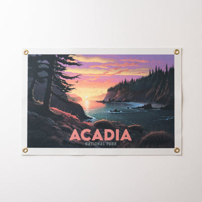 Acadia National Park Felt Banner