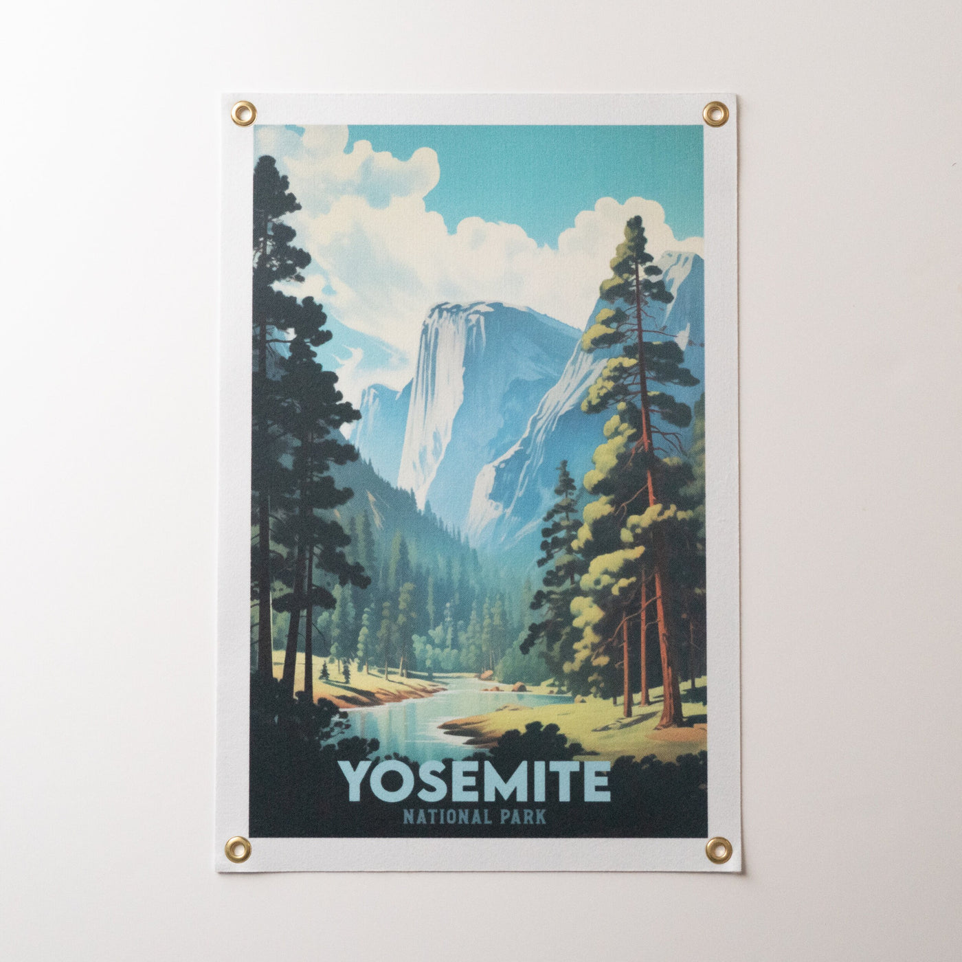 Yosemite National Park Felt Banner