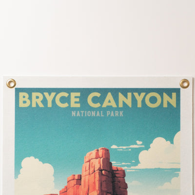 Bryce Canyon National Park Felt Banner