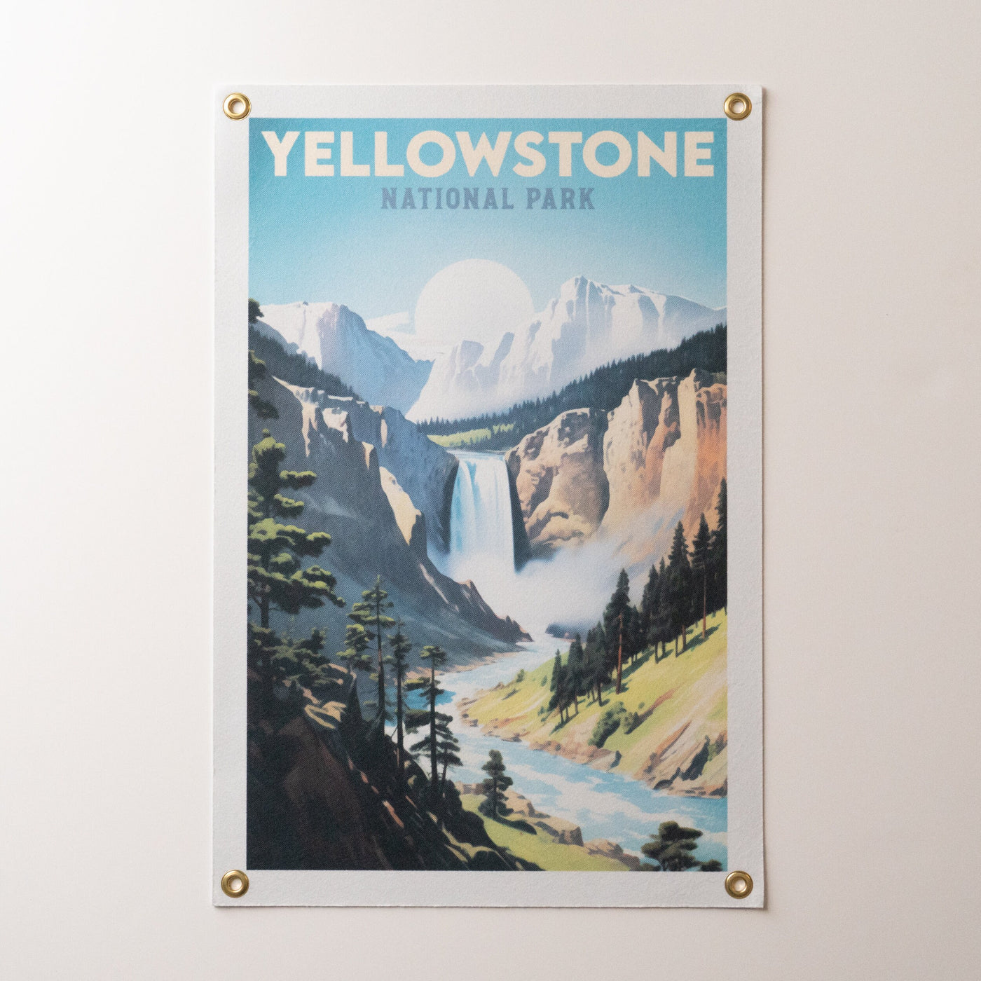 Yellowstone National Park Felt Banner