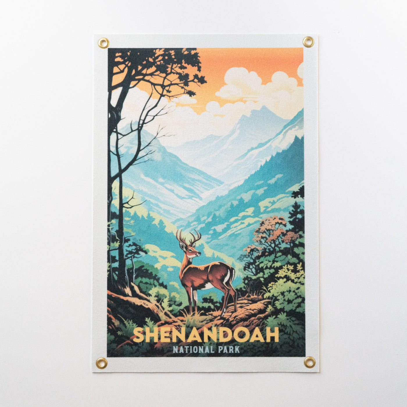 Shenandoah National Park Felt Banner