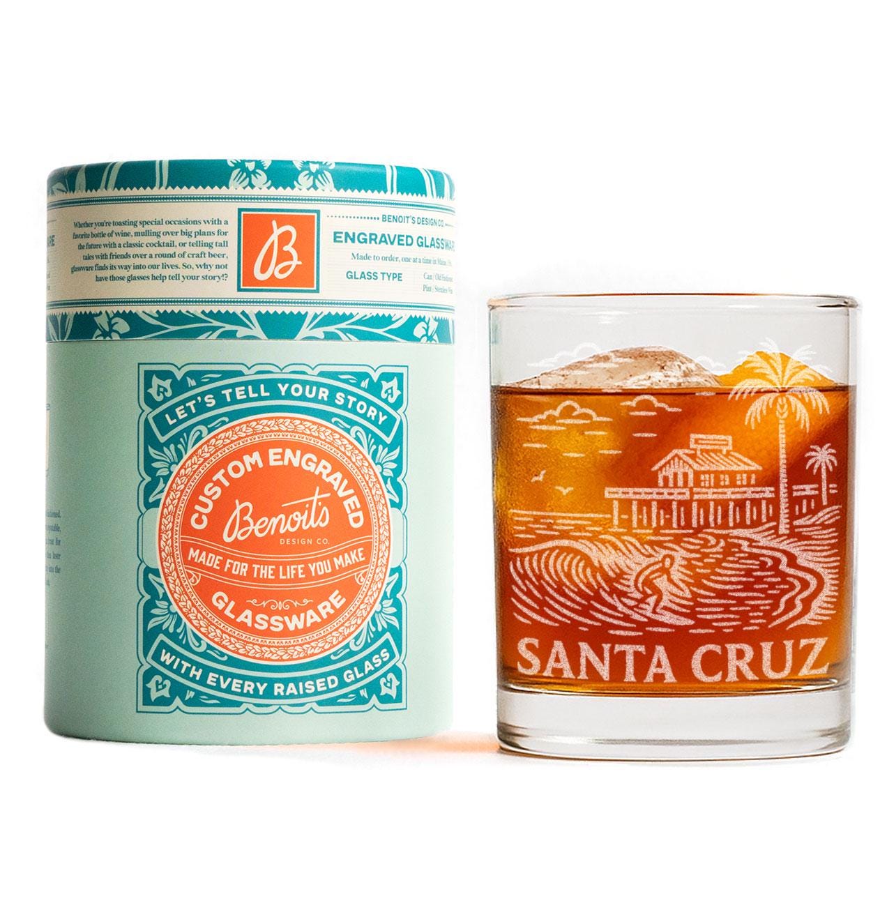 Santa Cruz California Glass