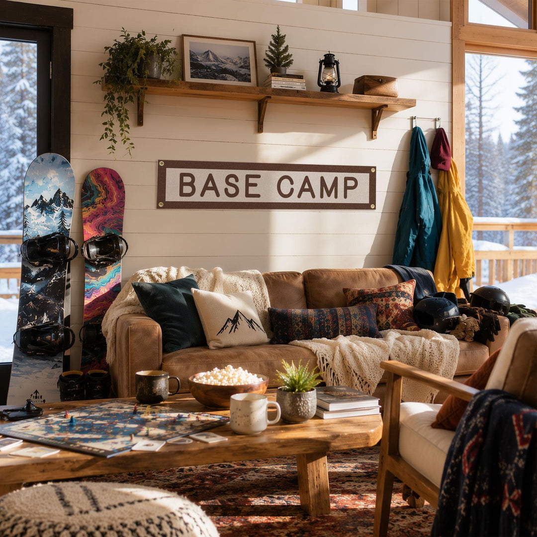 Base Camp Felt Banner