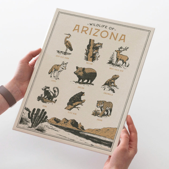 Arizona Wildlife Print