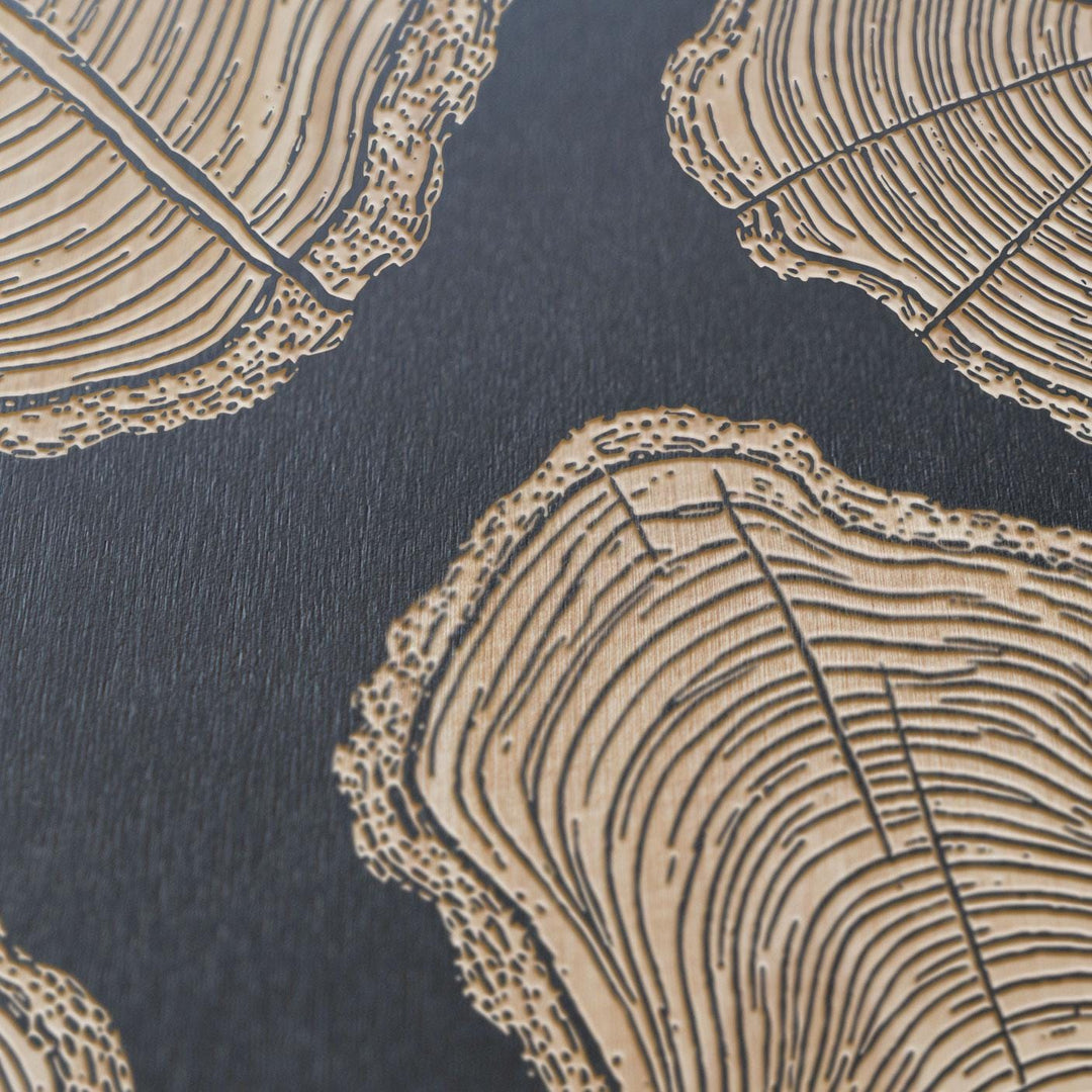 Tree Rings Engraved Birch Art Panel