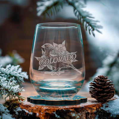 Colorado State Bird Glasses