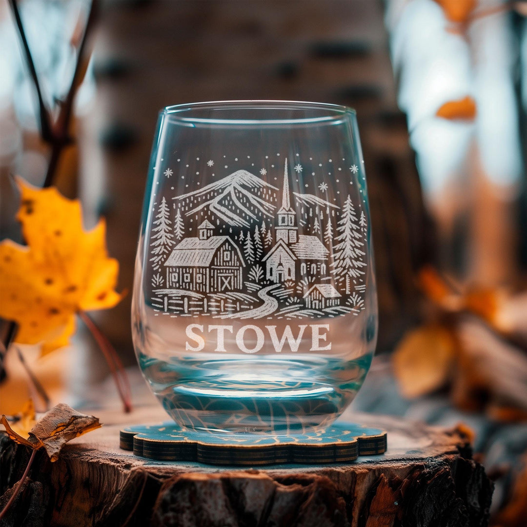 Stowe Vermont Glasses