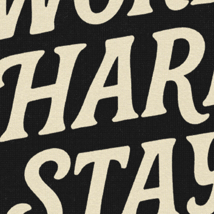 Work Hard Stay Humble Felt Camp Flag