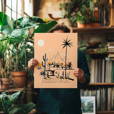 Arizona MCM Paper Print