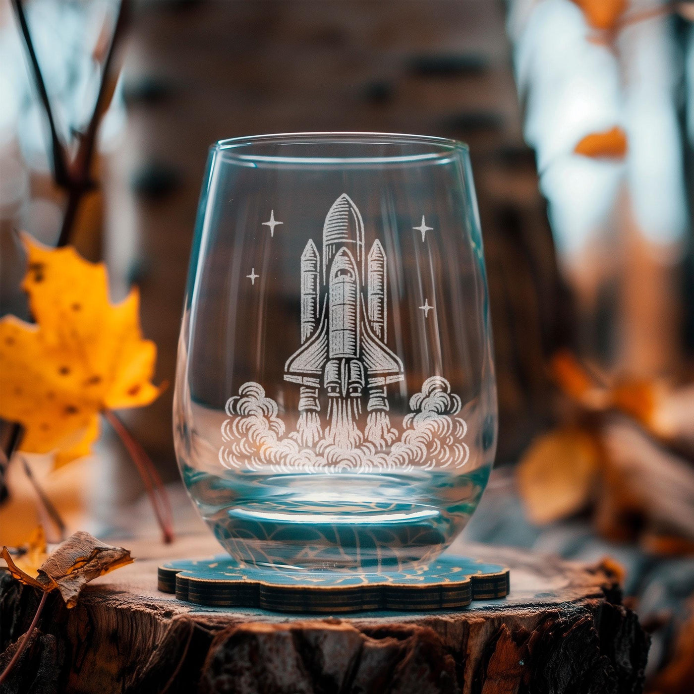 Space Shuttle Glass
