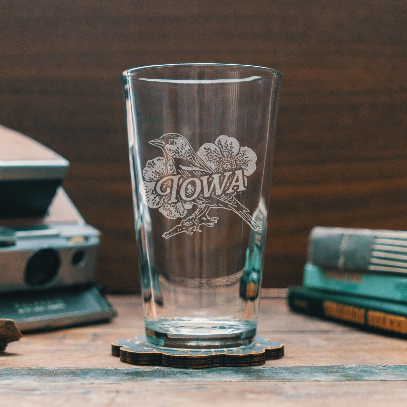 Iowa State Bird Glasses