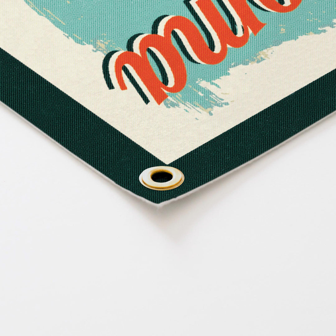 Oklahoma Felt Camp Flag