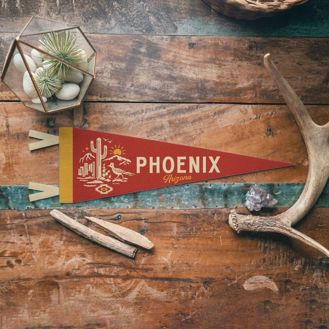 Phoenix Arizona Felt Pennant