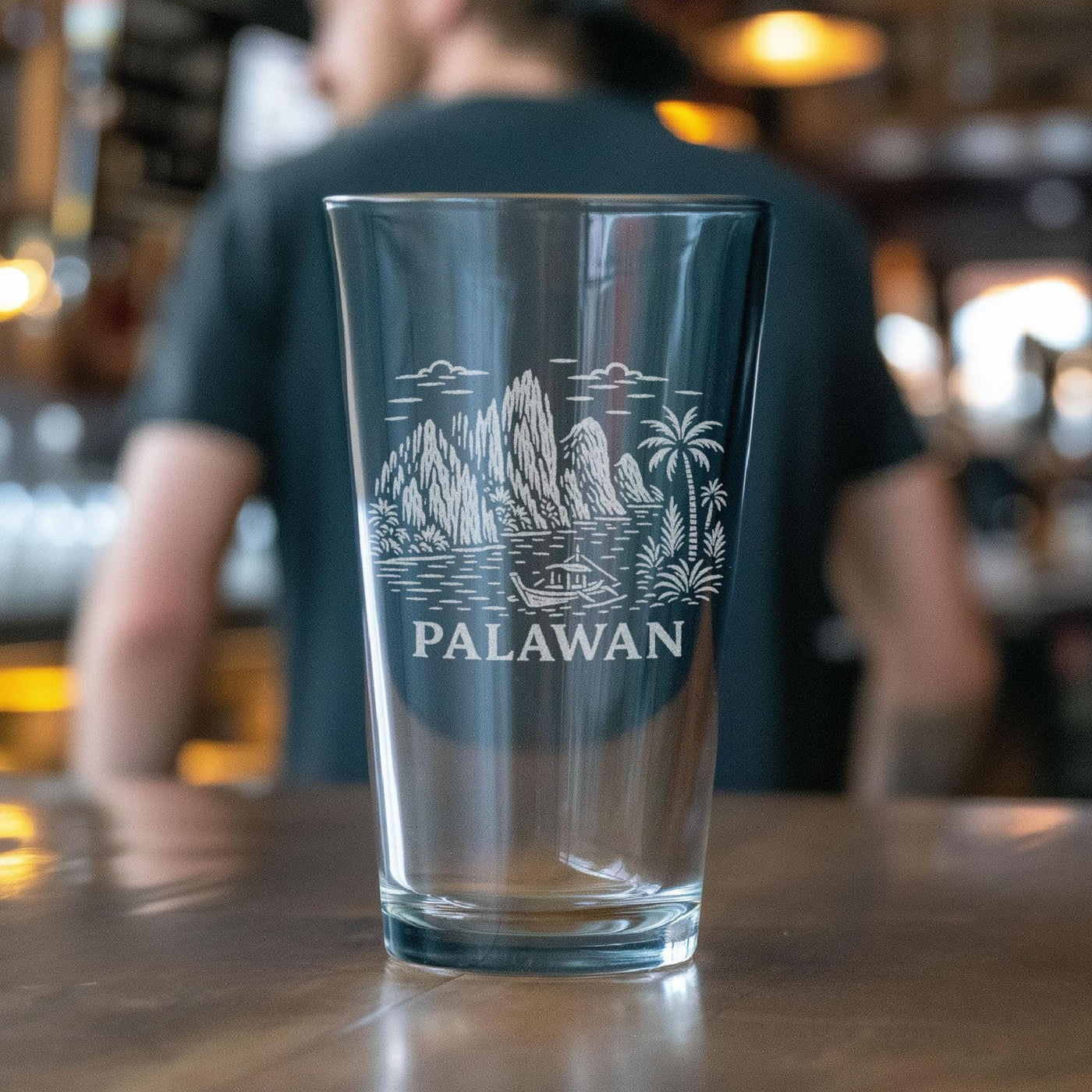 Palawan Philippines Glass