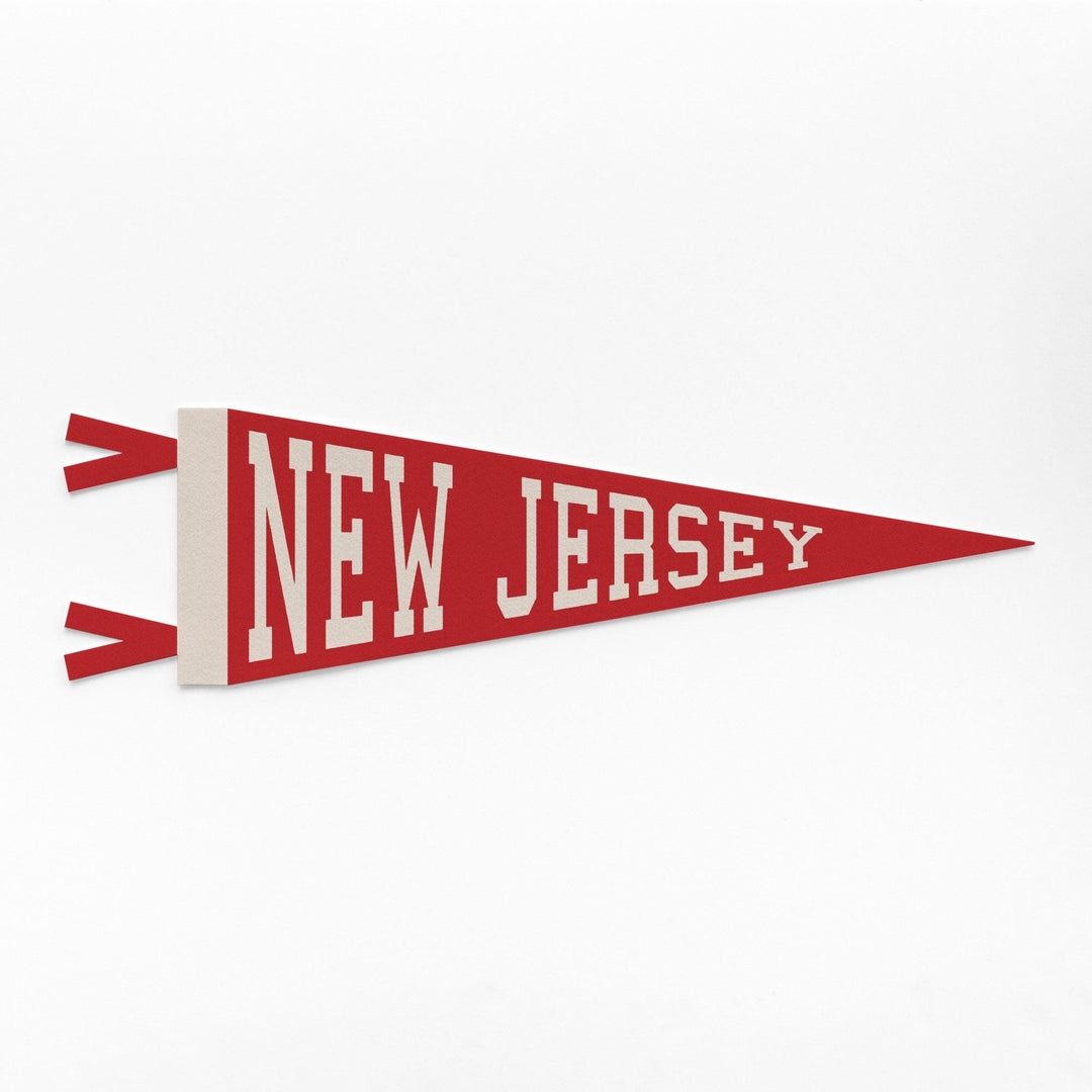 New Jersey Varsity Felt Pennant