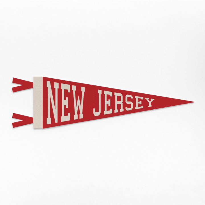 New Jersey Varsity Felt Pennant