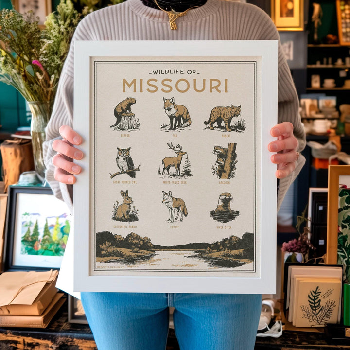 Missouri Wildlife Print