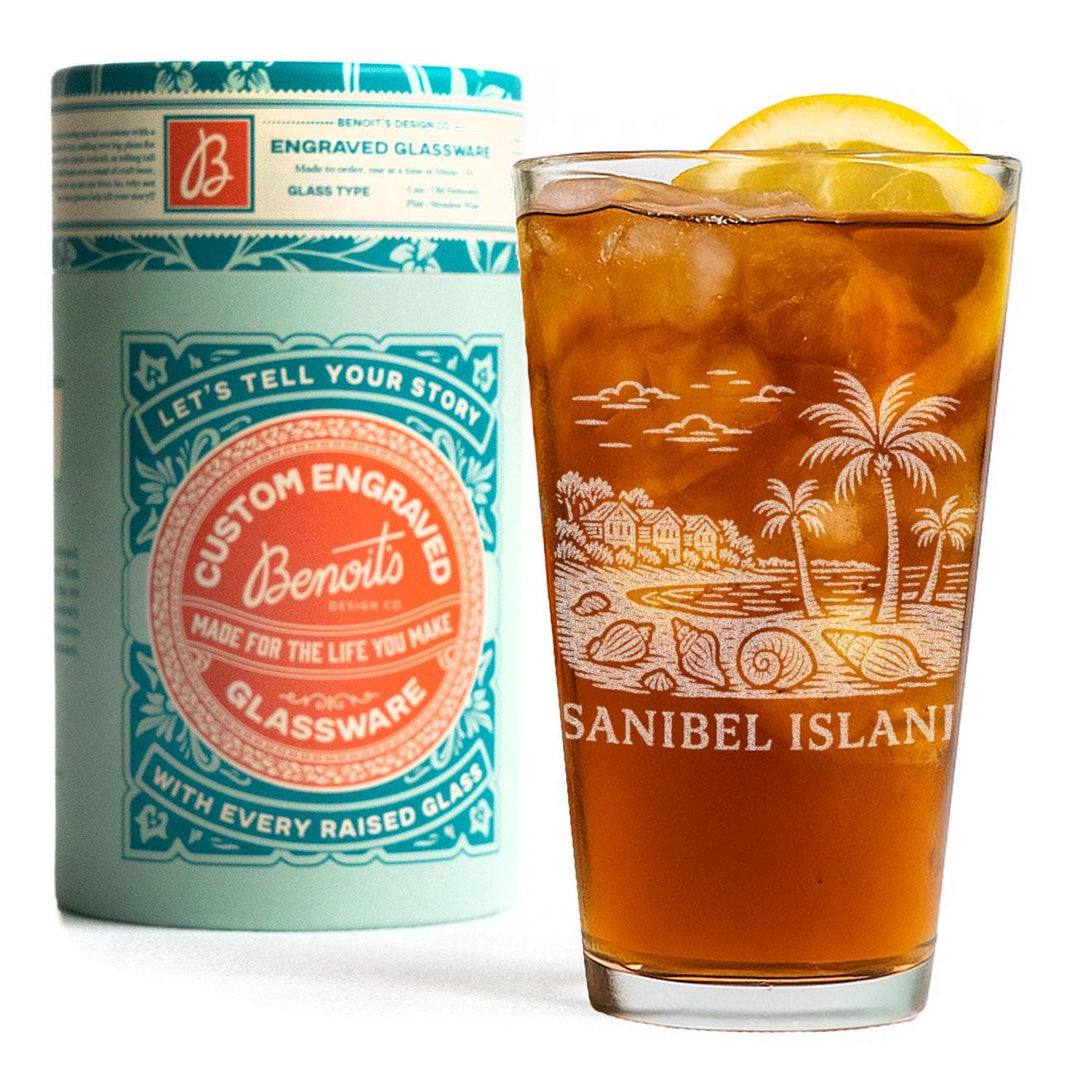 Sanibel Island Florida Glasses