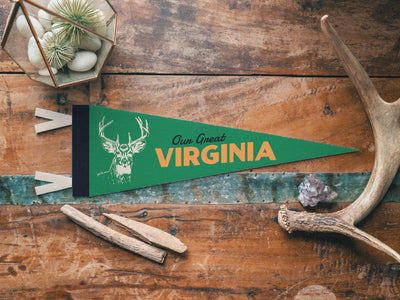 Virginia Felt Pennant