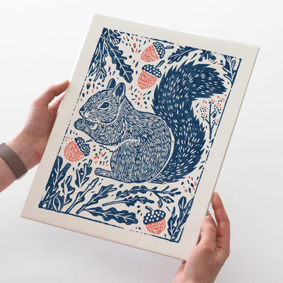 Squirrel Art Print