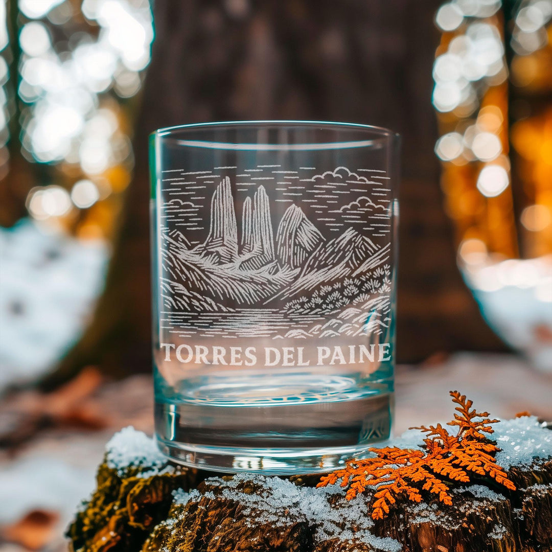 Torres del Paine Chile Glasses
