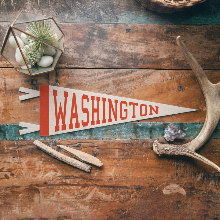 Washington Varsity Felt Pennant