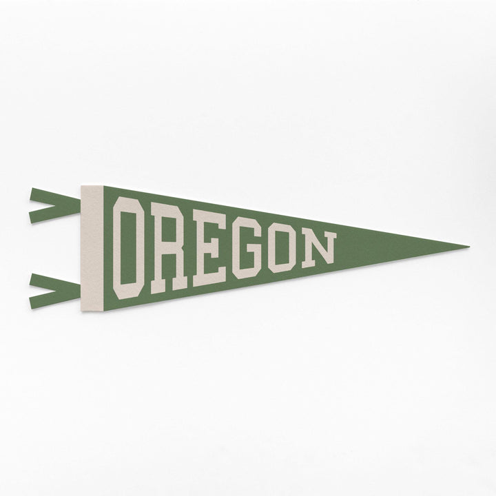 Oregon Varsity Felt Pennant