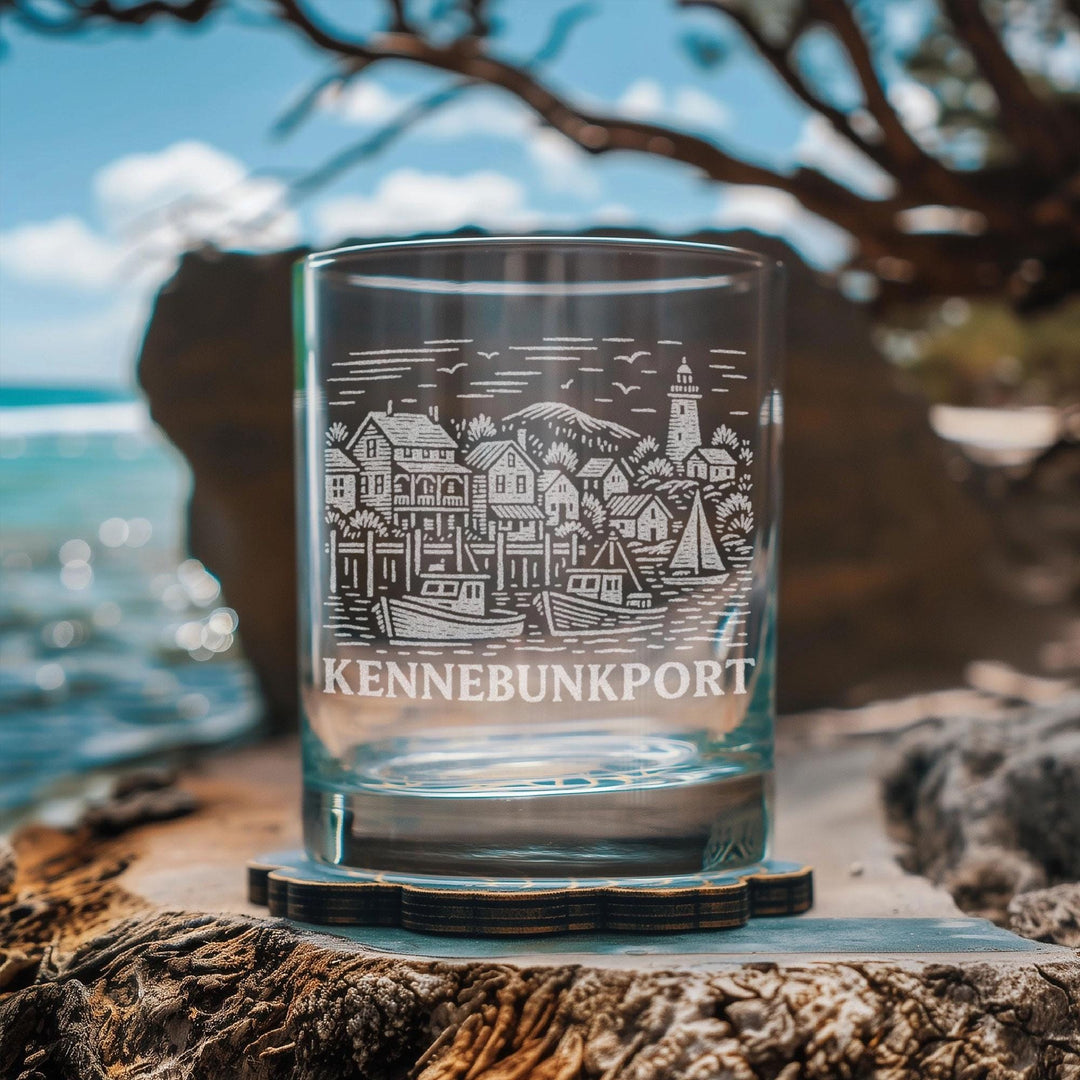 Kennebunkport Maine Glasses