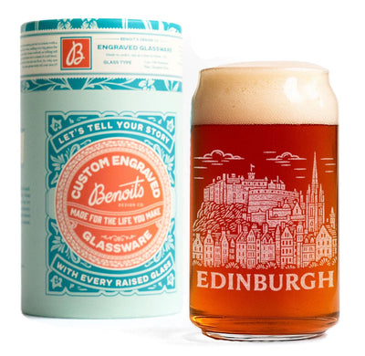 Edinburgh Scotland Glass