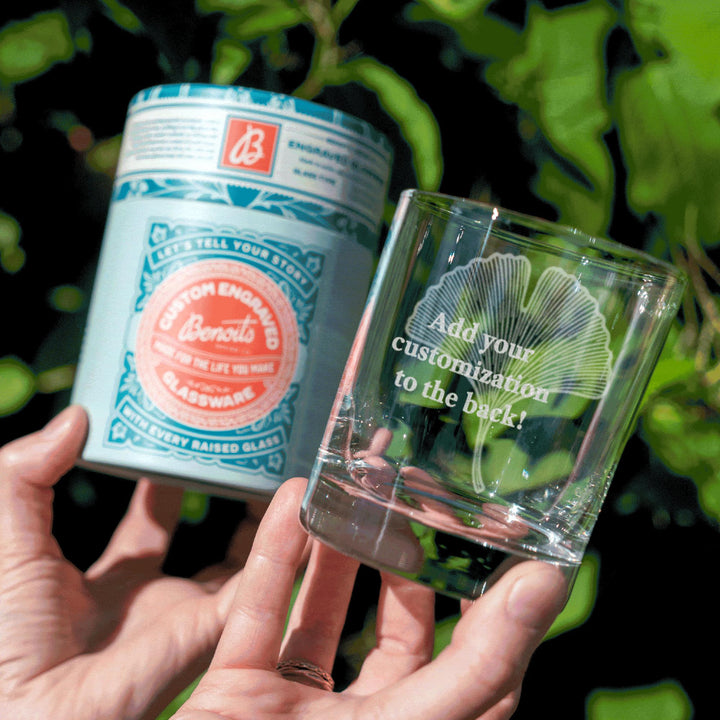 Ginkgo Leaf Glasses