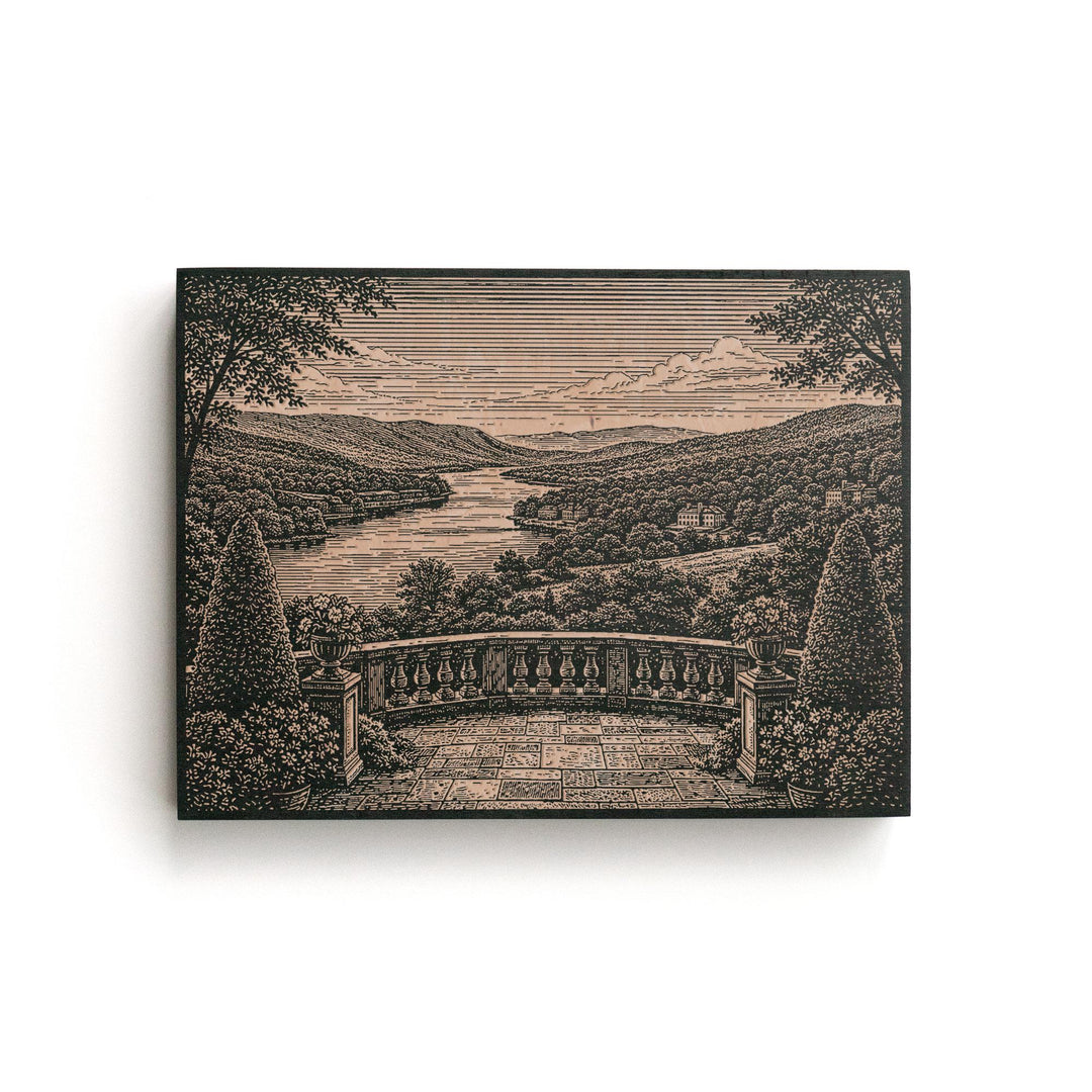 Hudson Valley Engraved Birch Art Panel
