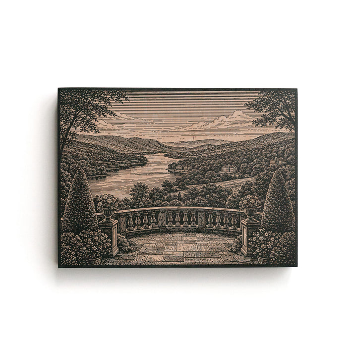 Hudson Valley Engraved Birch Art Panel