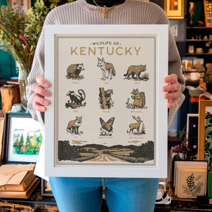 Kentucky Wildlife Print