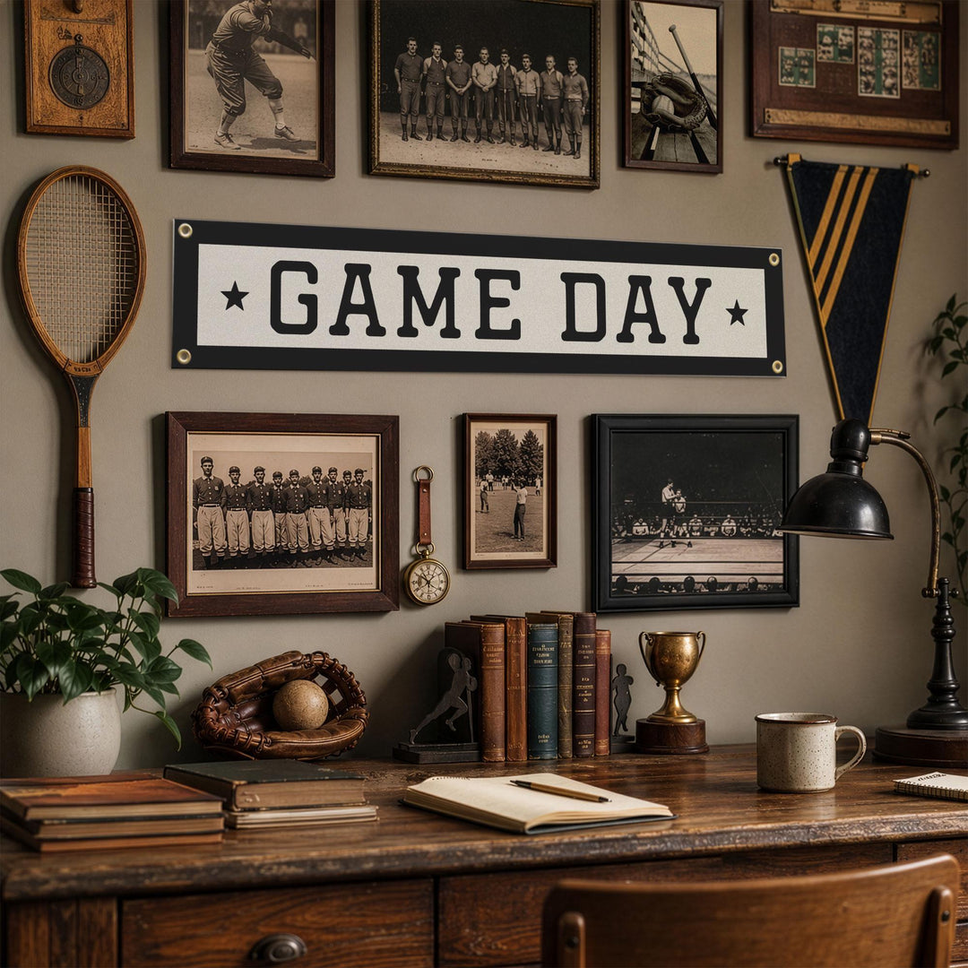 Game Day Felt Banner