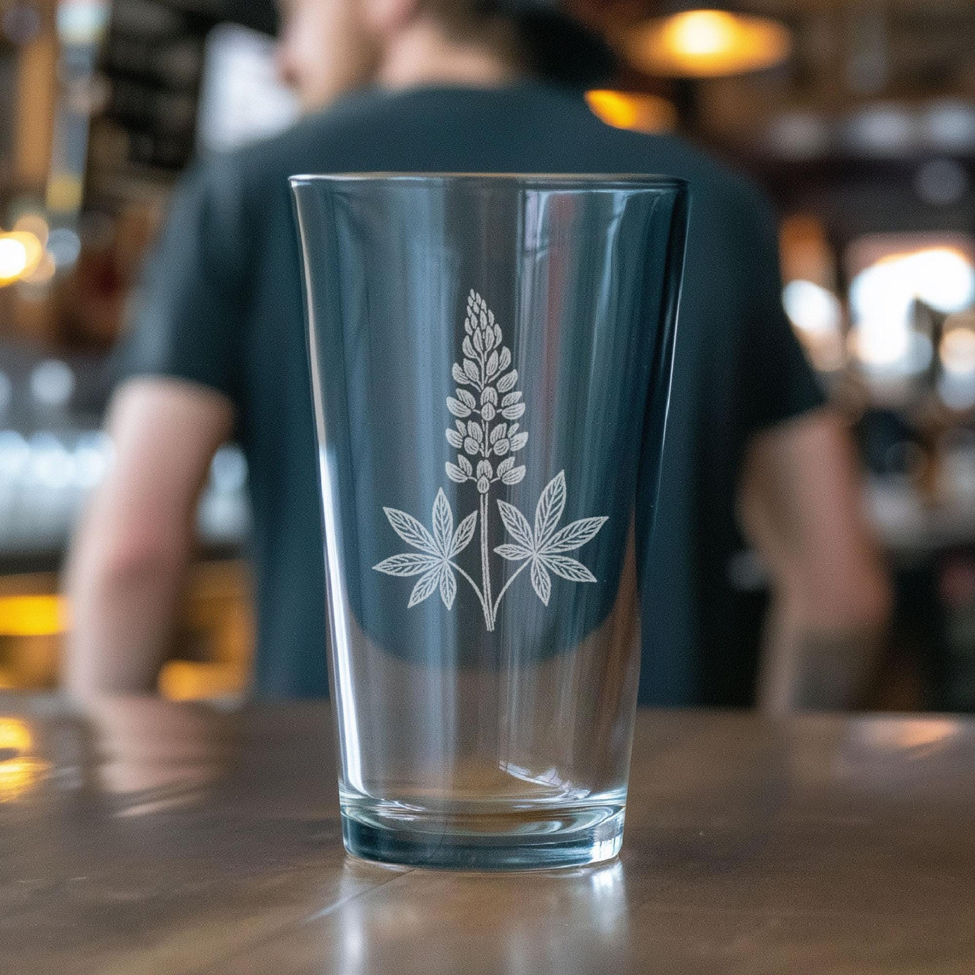 Wild Lupine Glass