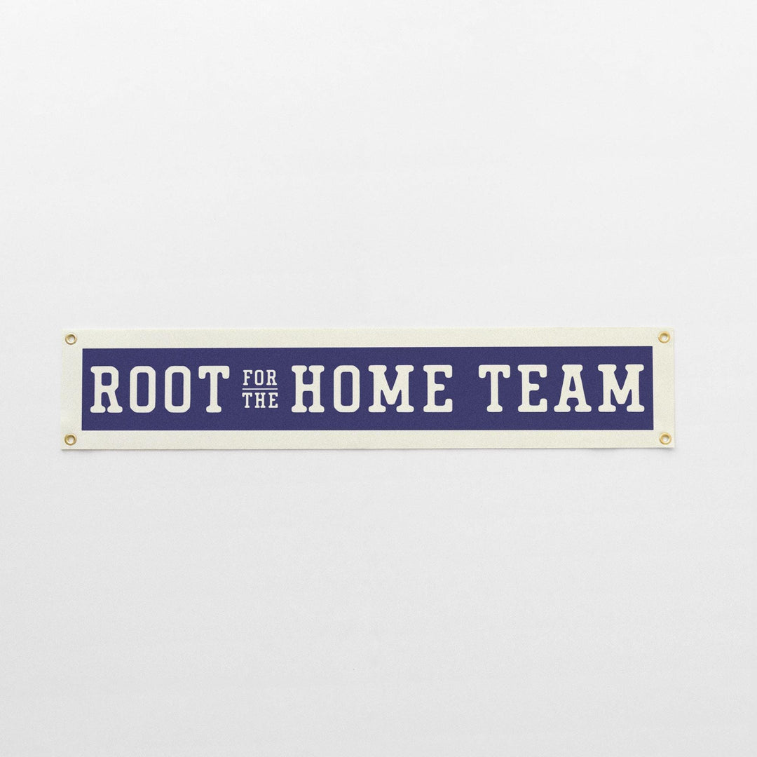 Root for the Home Team Felt Banner