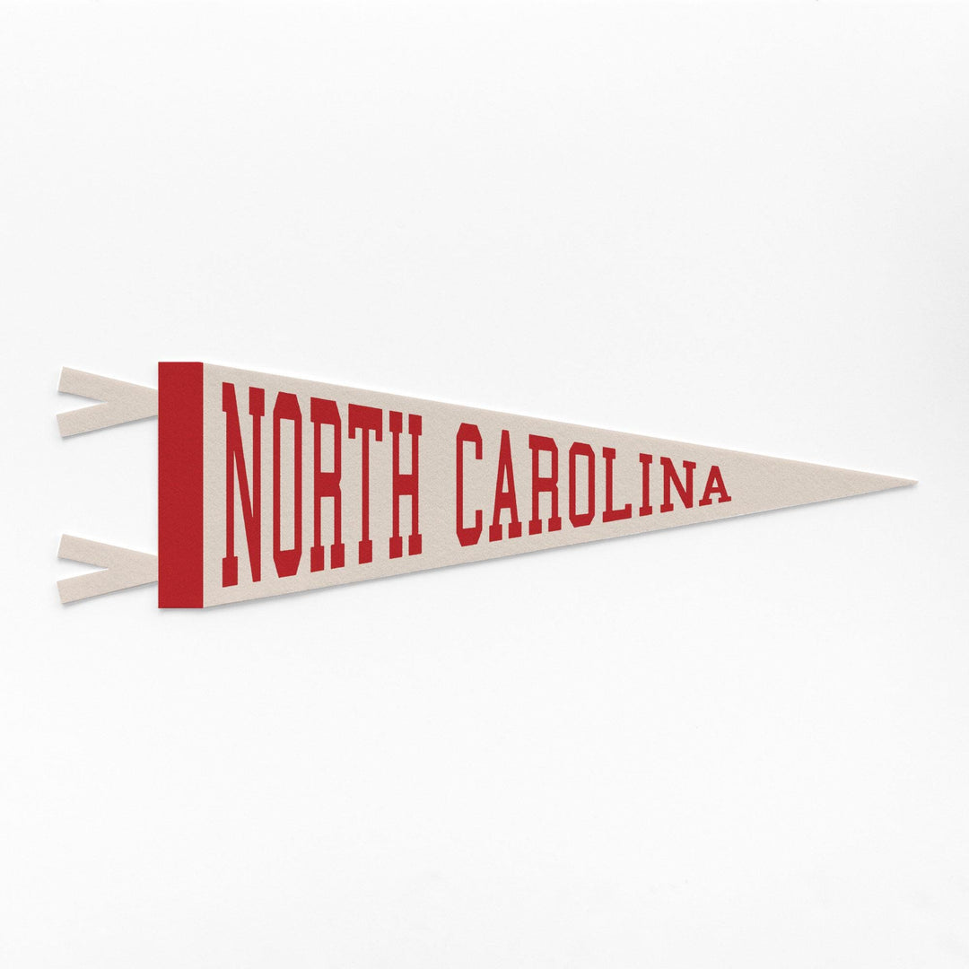 North Carolina Varsity Felt Pennant