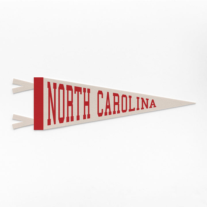 North Carolina Varsity Felt Pennant