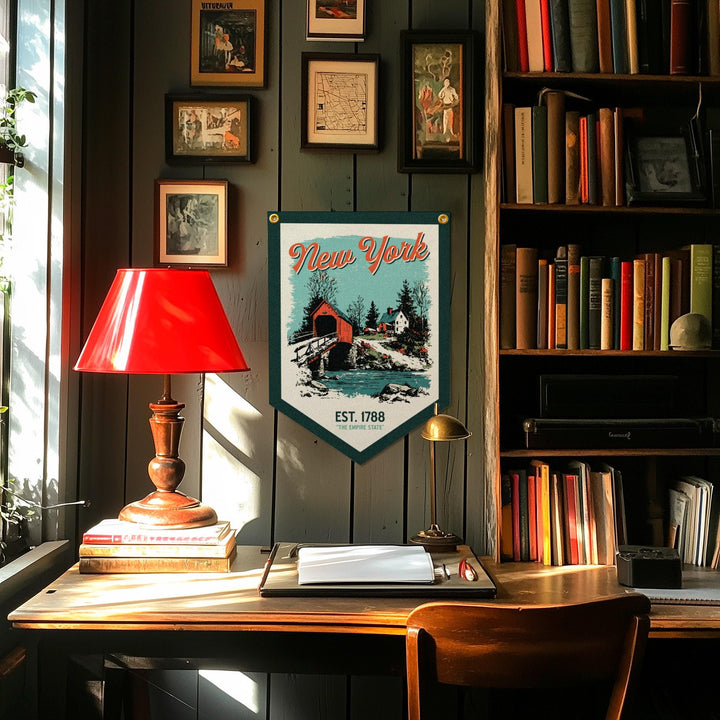 New York Felt Camp Flag