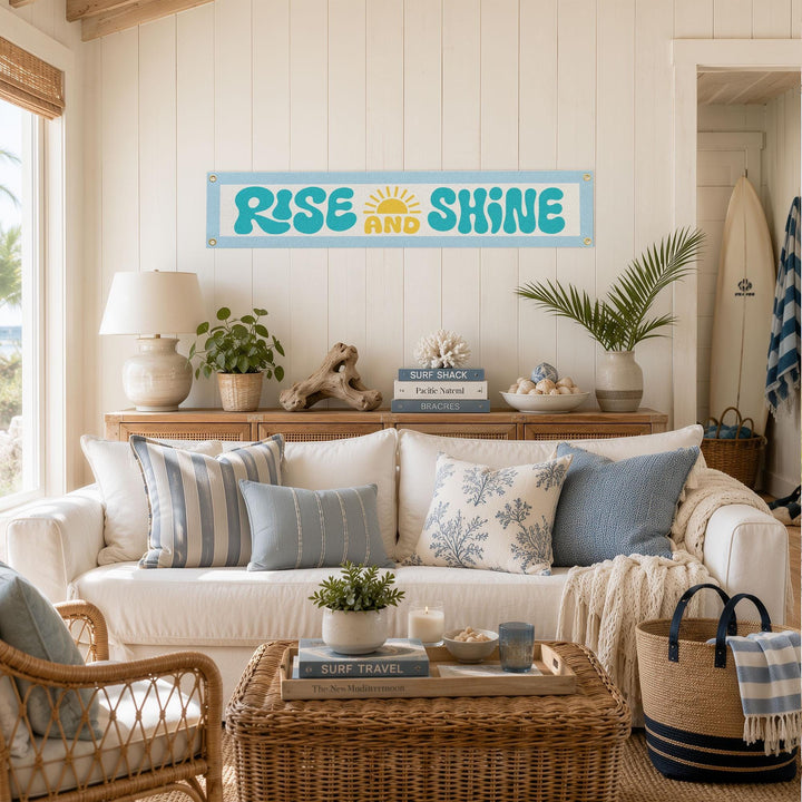 Rise &amp; Shine Felt Banner