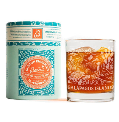 Galápagos Islands Glass