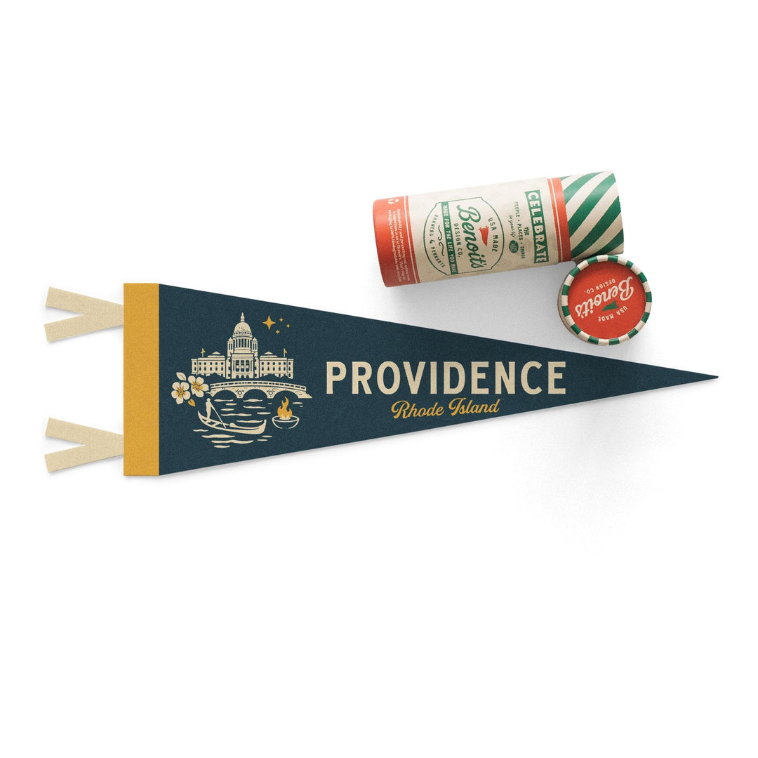 Providence Rhode Island Felt Pennant