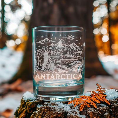 Antarctica Etched Glass