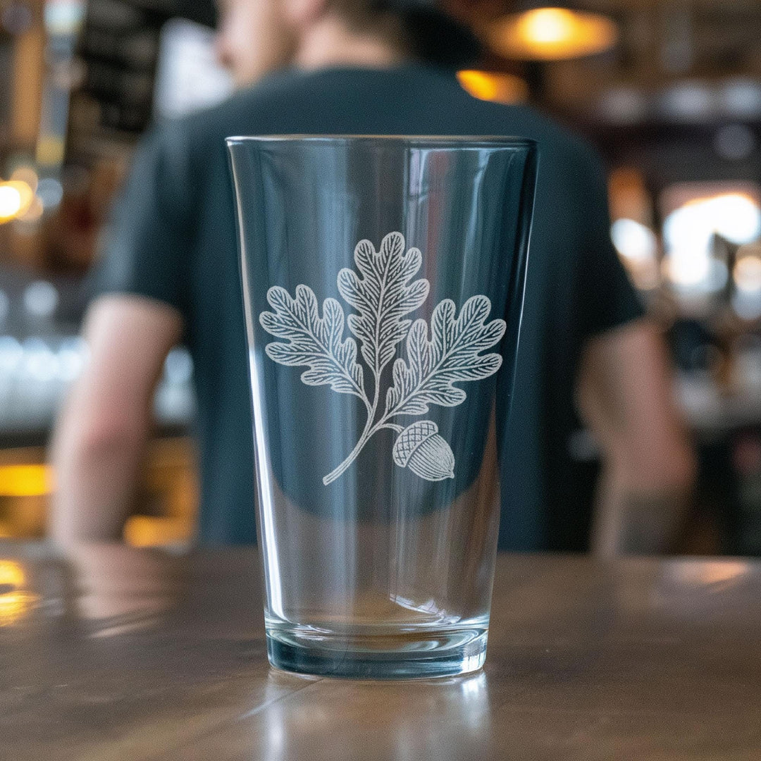 Oak Leaf &amp; Acorn Glasses