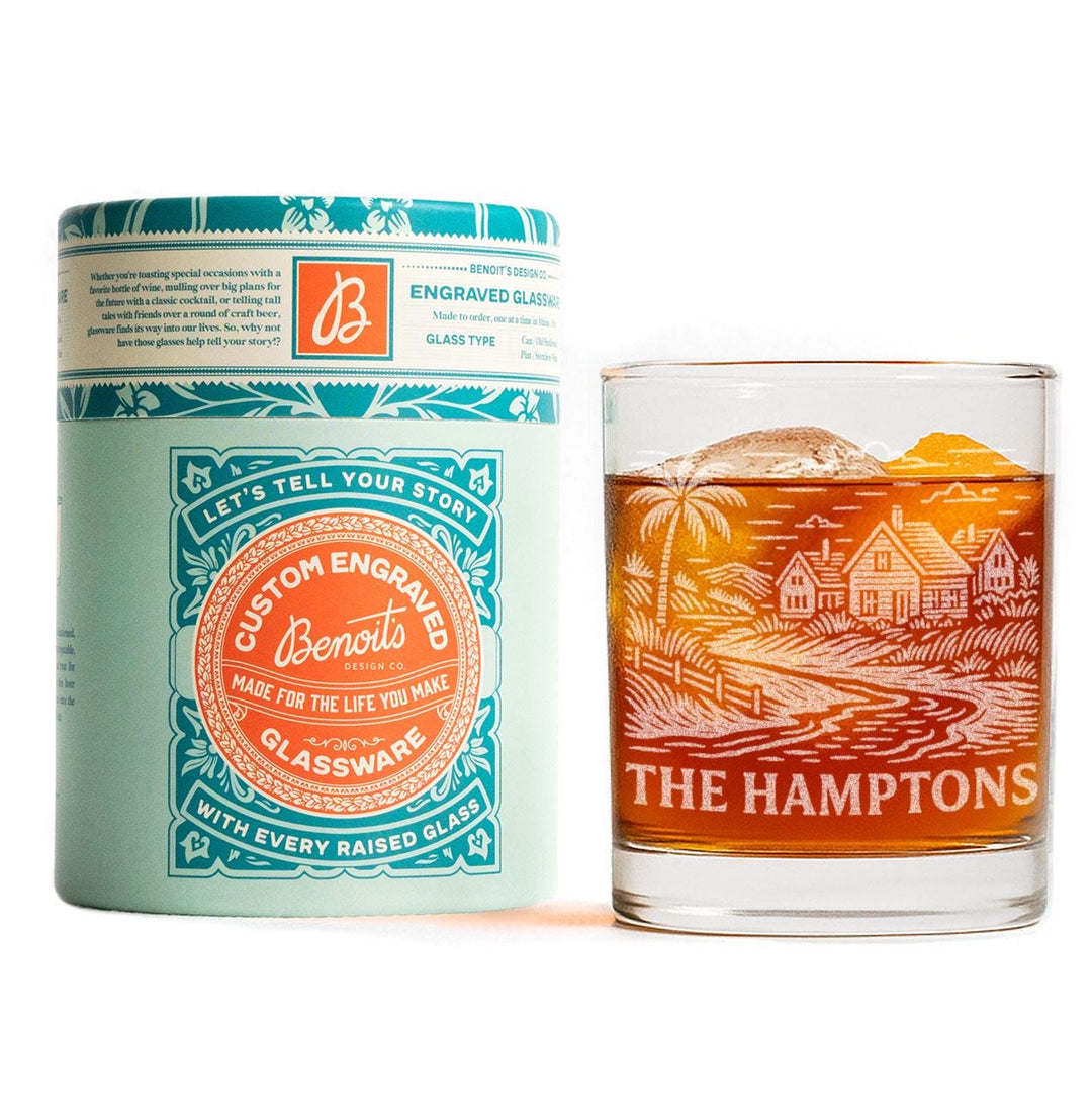 The Hamptons New York Glasses