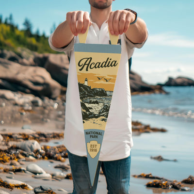 Acadia National Park Felt Pennant