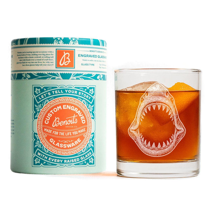 Shark Jaw Glasses
